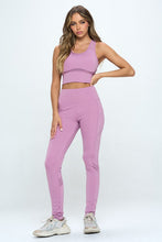 Load image into Gallery viewer, Women&#39;s Two Piece Activewear Set Cut Out Detail
