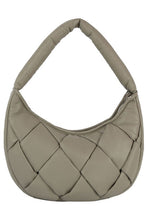 Load image into Gallery viewer, ecostitch Puffy Woven Hobo Shoulder Bag
