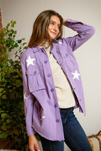 Load image into Gallery viewer, Star Printed Military Jacket
