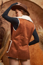 Load image into Gallery viewer, FAUX SUEDE WINTER VEST
