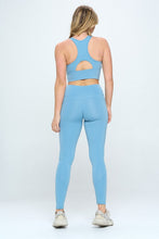 Load image into Gallery viewer, Two Piece Activewear Set with Cut-Out Detail
