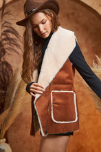 Load image into Gallery viewer, FAUX SUEDE WINTER VEST
