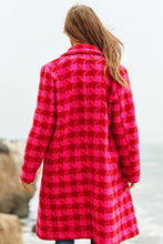 Load image into Gallery viewer, Textured Knit Tweed Double Button Coat Jacket

