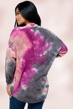 Load image into Gallery viewer, Tie Dye Oversize Cardigan
