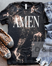 Load image into Gallery viewer, Amen Bleached Graphic Tee
